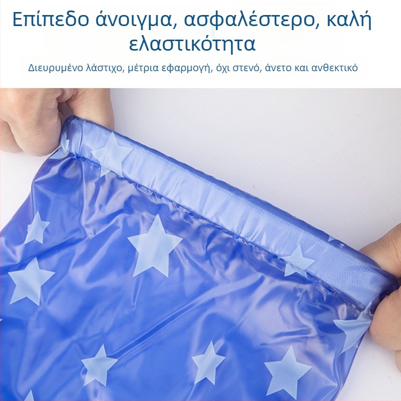 Μακρύ διαφανές προστατευτικό μανίκι PVC, αδιάβροχο, ανθεκτικό στη φθορά, κατάλληλο για κουζίνα και εστιατόριο