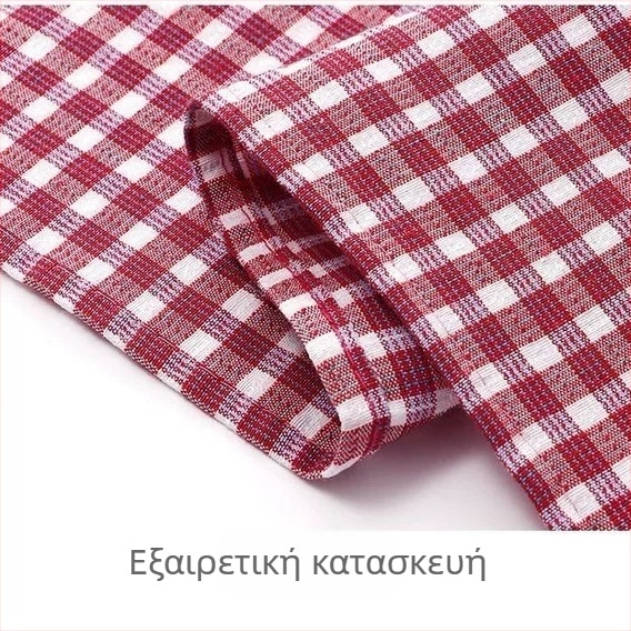 Ποδιά από καμβά με πολλαπλές τσέπες, σε σταυρωτό στυλ, για μπαρίστα και κηπουρική
