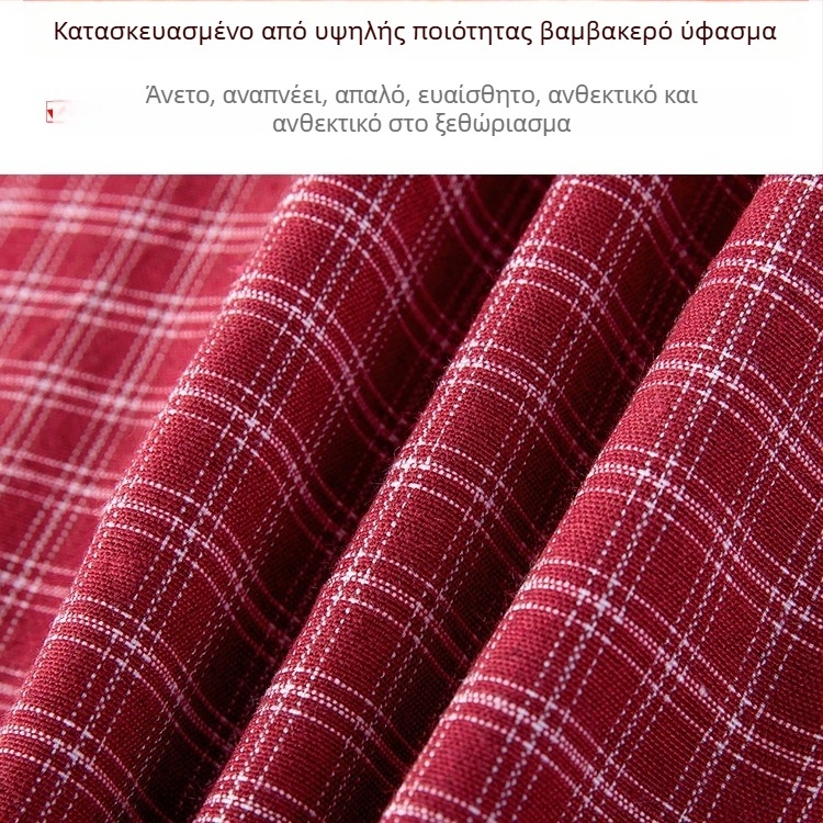 Εκτεταμένη και παχύτερη βαμβακερή ποδιά για οικιακή χρήση, κουζίνα και εργοστάσιο, προστασία από λεκέδες, ανθεκτική στη βρωμιά, διαπνέουσα, unisex.