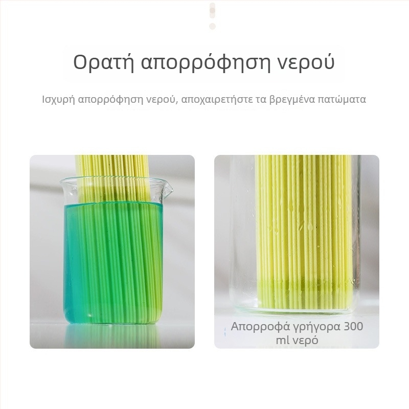 Κολλοντιόν μπομ με απορροφητικό σφουγγάρι για ξύλινες επιφάνειες, στύψιμο χωρίς χέρια