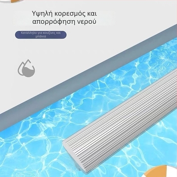 Γενική αναδιπλούμενη κεφαλή σφουγγαρίστρας με απορροφητικό καουτσούκ-βαμβάκι, αντικατάσταση