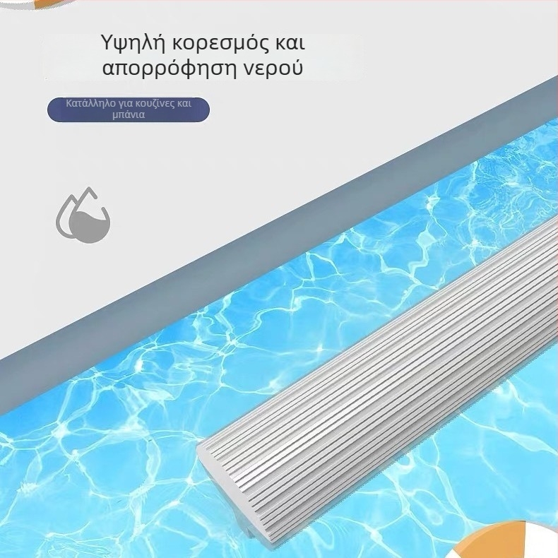 Γενική αναδιπλούμενη κεφαλή σφουγγαρίστρας με απορροφητικό καουτσούκ-βαμβάκι, αντικατάσταση