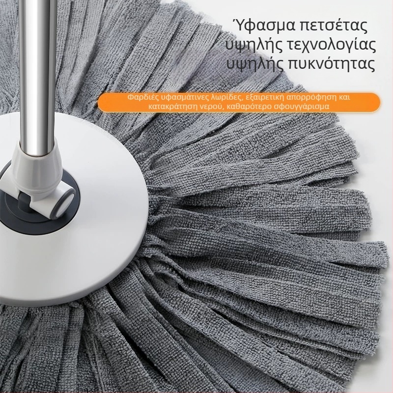 Κεφαλή μικροϊνών για περιστρεφόμενη σφουγγαρίστρα — γενική αντικατάσταση, καθαρισμός και απολύμανση