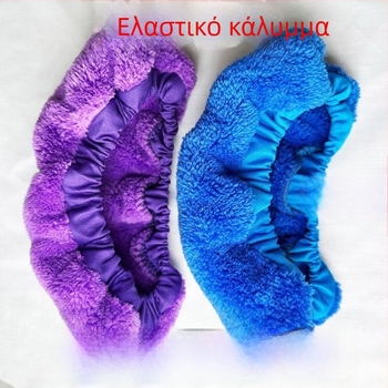 Παχύ κάλυμμα κεφαλής σφουγγαρίστρας από κοραλλοβελούδο, καθολικό μέγεθος με ελαστικό κορδόνι, αντικαταστάσιμο ύφασμα για σφουγγαρίστρα, υπερ-απορροφητικό για καθαρισμό