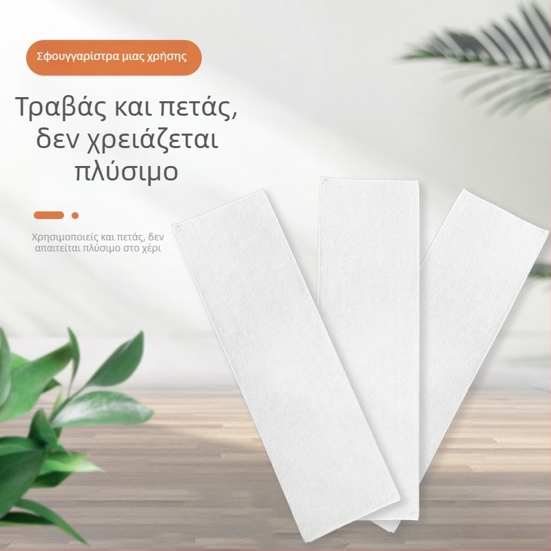Κεφαλή σφουγγαρίστρας μίας χρήσης για νοσοκομειακή καθαριότητα, επίπεδη αυτοκόλλητη κεφαλή σφουγγαρίστρας, δεν χρειάζεται πλύσιμο χεριών