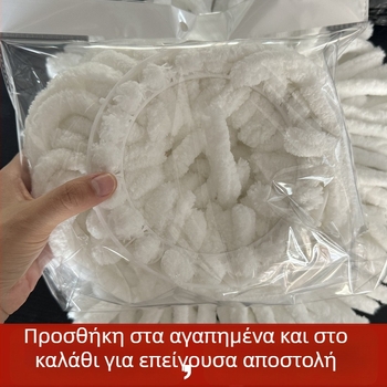 Οικουμενική περιστρεφόμενη κεφαλή mop δαπέδου D7 – ανταλλακτική κεφαλή από ίνες για απορρόφηση υγρών και σκόνης