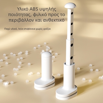 Αναδιπλούμενη απλώστρα ρούχων για μπαλκόνι με δίχτυ προστασίας από κλοπή, εξωτερική στήριξη σε κιγκλίδωμα