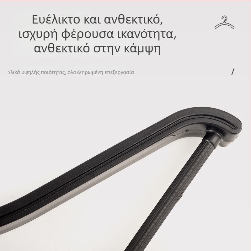 Πλαστική αναδιπλούμενη κρεμάστρα με αντιολισθητική επιφάνεια για κοστούμια και ντουλάπα – οικιακή κρεμάστρα ρούχων