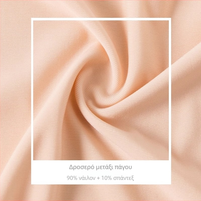 Κολάν Ice Silk Capri με δαντελένιο τελείωμα, χωρίς ραφή, χωρίς διαρροές, λεπτά, διαπνέοντα, ελαστικά, καλοκαιρινή Capri