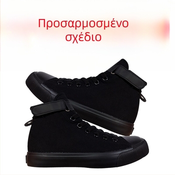 Ανιμέ καμβά sneakers για καθημερινή χρήση, υψηλό πάνω μέρος, μοτίβο καρτούν