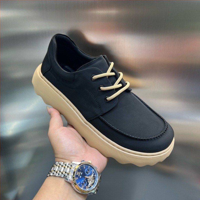 Ανδρικά καμβά sneakers με χαμηλό προφίλ και φαρδιά σόλα, καλοκαιρινά casual παπούτσια με κορδόνια, μονόχρωμα