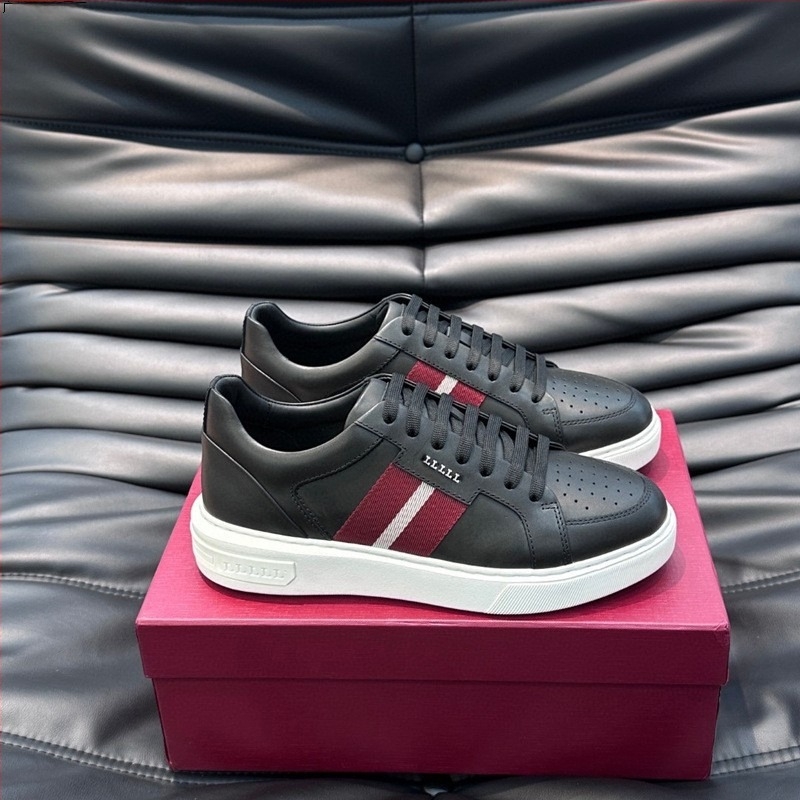 Ανδρικά δερμάτινα sneakers με φαρδιά σόλα για άνοιξη, casual αθλητικά παπούτσια
