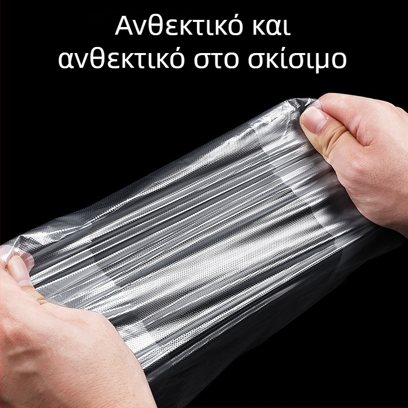 Μεγάλη διαφανής λευκή σακούλα απορριμμάτων για οικιακή χρήση στην κουζίνα, φορητή πλαστική σακούλα