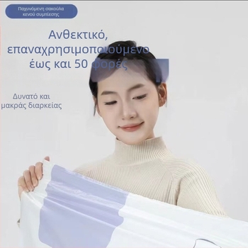 Τρισδιάστατη παχιά αεροστεγής σακούλα αποθήκευσης για παπλώματα, ρούχα και πούπουλα — προστασία από υγρασία, συμπιεζόμενη σακούλα χωρίς αντλία