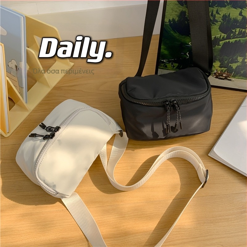 Γυναικεία τσάντα crossbody από Oxford ύφασμα, μικρή τσάντα μέσης, casual, 2025 άνοιξη-καλοκαίρι