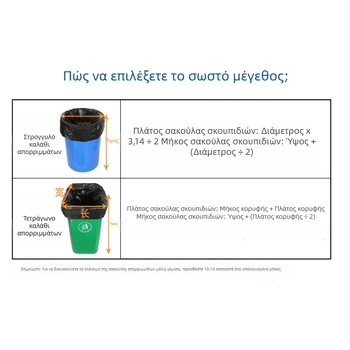 Μονόχρηστη μεγάλη σακούλα απορριμμάτων με επίπεδο άνοιγμα, μαύρη πλαστική σακούλα για οικιακή χρήση