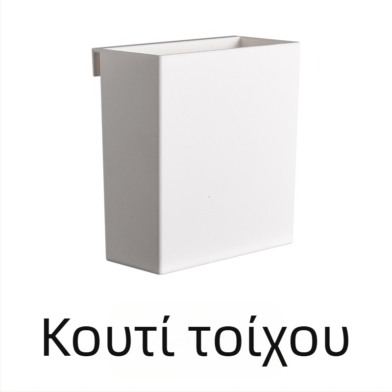 Πλαστικό κουτί αποθήκευσης τοίχου χωρίς ραφές, ιαπωνικού στυλ — μπάνιο, μολύβι φρυδιών, κραγιόν, γραφείο και χαρτικά