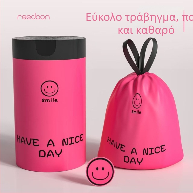 Βιοδιασπώμενες σακούλες απορριμμάτων με κορδόνι, οικιακής χρήσης, επιπλέον παχιές, μεγάλο μέγεθος