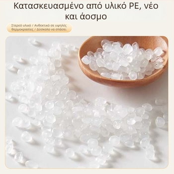 Πυκνωμένες σακούλες απορριμμάτων οικιακής χρήσης σε στυλ γιλέκου, ανθεκτικές πλαστικές σακούλες για κουζίνα και μπάνιο, χειροκίνητης χρήσης