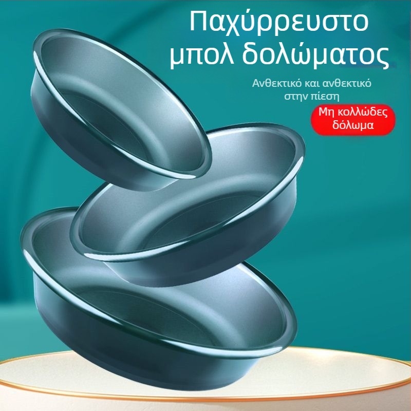 Σετ τριών δοχείων δολώματος: ανοιχτό δοχείο δολώματος, δοχείο ανάμειξης και δίσκος δολώματος για το ψάρεμα