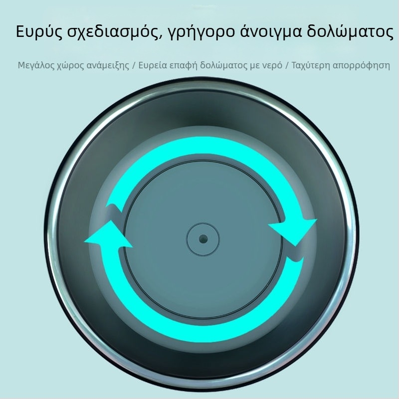 Σετ τριών δοχείων δολώματος: ανοιχτό δοχείο δολώματος, δοχείο ανάμειξης και δίσκος δολώματος για το ψάρεμα