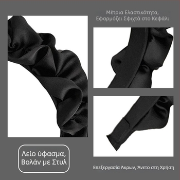 Νέα πλισέ κορδέλα μαλλιών με υψηλή κορώνα, κλιπ μαλλιών για πλύσιμο προσώπου, γλυκό σχέδιο