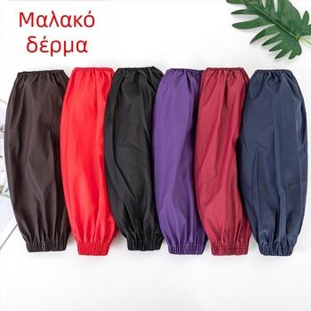 Αδιάβροχες και ανθεκτικές σε λάδια δερμάτινες μανσέτες για ενήλικες, μακριές, επίπεδες δερμάτινες μανσέτες Xiaoguang για προστασία στην εργασία
