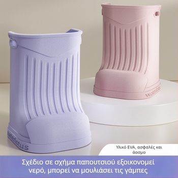 Langcheng EVA κάδος ποδιών για μπάνιο, μέχρι το γόνατο, βαθύς με σταθερή θερμοκρασία και εξοικονόμηση νερού