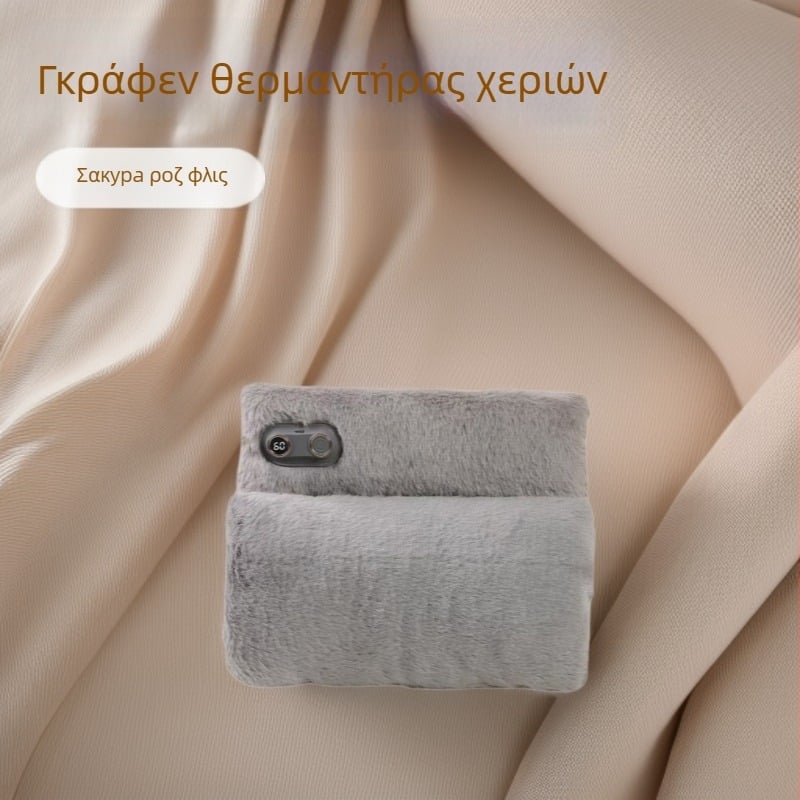 Θέρμαντικό χεριών USB από γραφένιο, με ενσωματωμένη μπαταρία, φορητή θέρμανση χωρίς νερό, αντιεκρηκτικός σχεδιασμός, μακράς διάρκειας θέρμανση (3–6 ώρες)