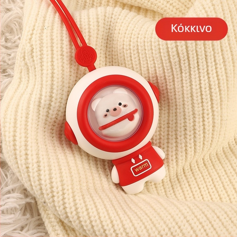 Θερμαντήρας χεριών με θέμα Αστροναύτης, USB φόρτιση, χαριτωμένο κατοικίδιο, χειμερινό δώρο φοιτητών, θερμαντικό με ατμοσφαιρικό φωτισμό