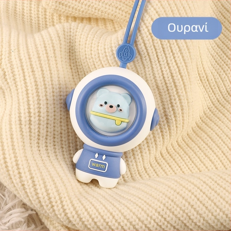 Θερμαντήρας χεριών με θέμα Αστροναύτης, USB φόρτιση, χαριτωμένο κατοικίδιο, χειμερινό δώρο φοιτητών, θερμαντικό με ατμοσφαιρικό φωτισμό