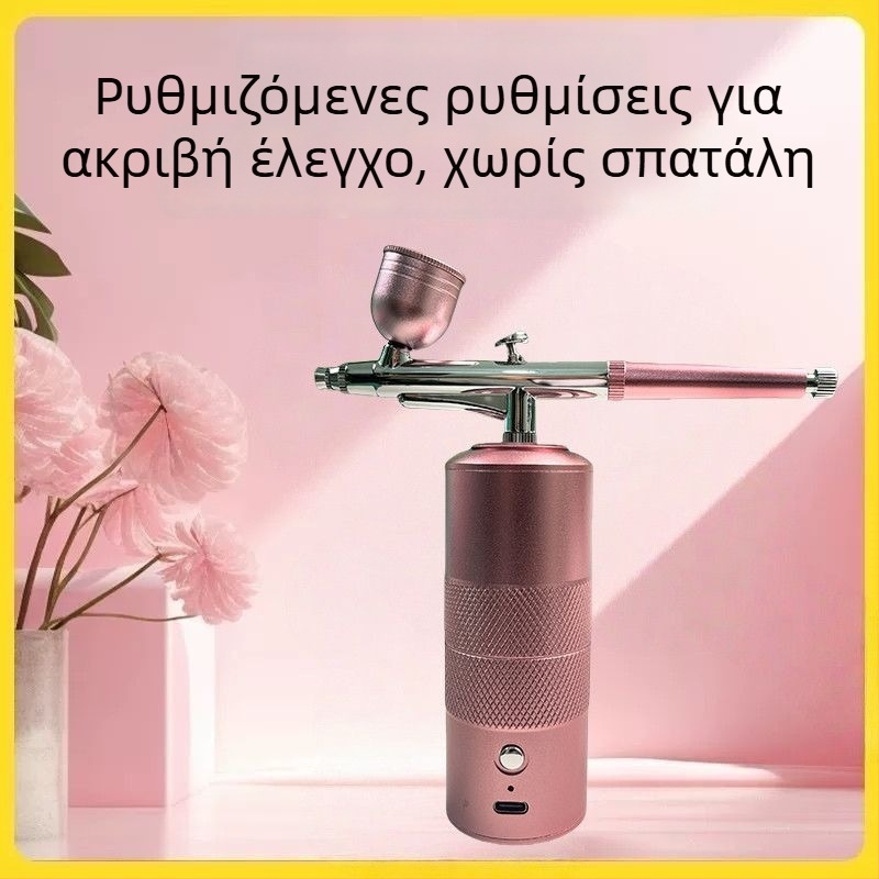 Ηλεκτρικό αερογράφο για βάψιμο ζαχαροπλαστικής, κέικ, ζυμαρικών και ψωμιού με άνθη ροδακινιάς