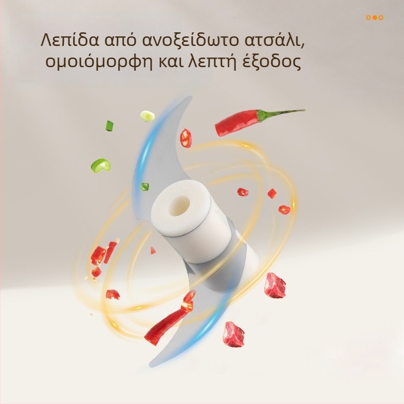 Μίνι χειροκίνητη πιεστή σκόρδου και μίντσερ σκόρδου, πολυλειτουργικός τεμαχιστής λαχανικών