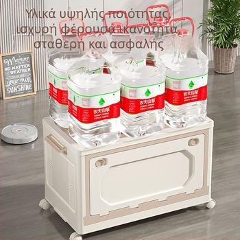Αναδιπλούμενο κουτί αποθήκευσης βιβλίων με ρόδες και συρόμενο χερούλι, 20–30 λίτρα, κατάλληλο για φοιτητικές εστίες και αίθουσες διδασκαλίας