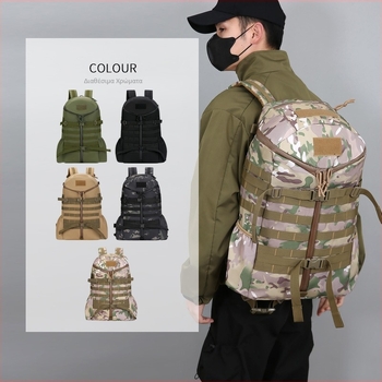 Unisex εξωτερική τακτική τσάντα πλάτης για πεζοπορία, κάμπινγκ και ορειβασία