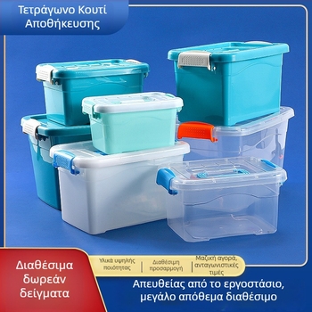 Φορητό πλαστικό κουτί αποθήκευσης, οργανωτής γραφείου, κουτί αποθήκευσης χάντρων και μικρών αντικειμένων