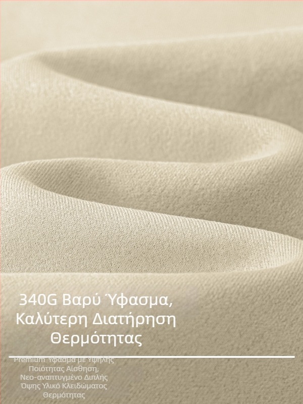 340 g suede φλις ανδρικό φούτερ με στρογγυλή λαιμόκοψη, μακριά μανίκια, αντίθετες γραμμές, ζεστό και καθημερινό