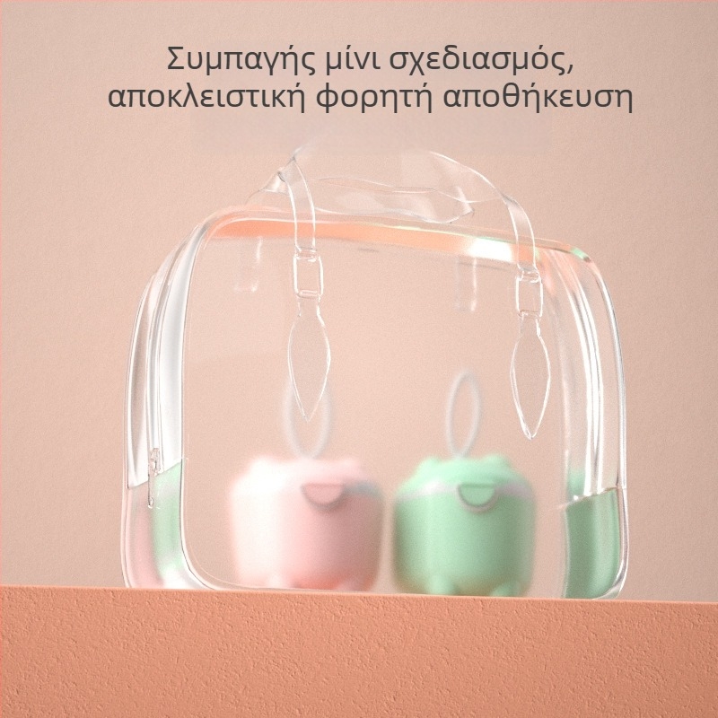 Μεγάλης χωρητικότητας κουτί αποθήκευσης βρεφικού γάλακτος σε σκόνη και σνακ, με σφραγισμένο καπάκι κατά της υγρασίας, φορητό για εξόδους.