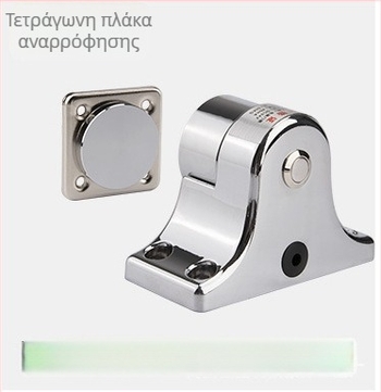 DECHEN 24V Ηλεκτρομαγνητικός κρατήρας πόρτας για πυρασφαλεις πόρτες και γυάλινες πόρτες χωρίς πλαίσιο STOPPER