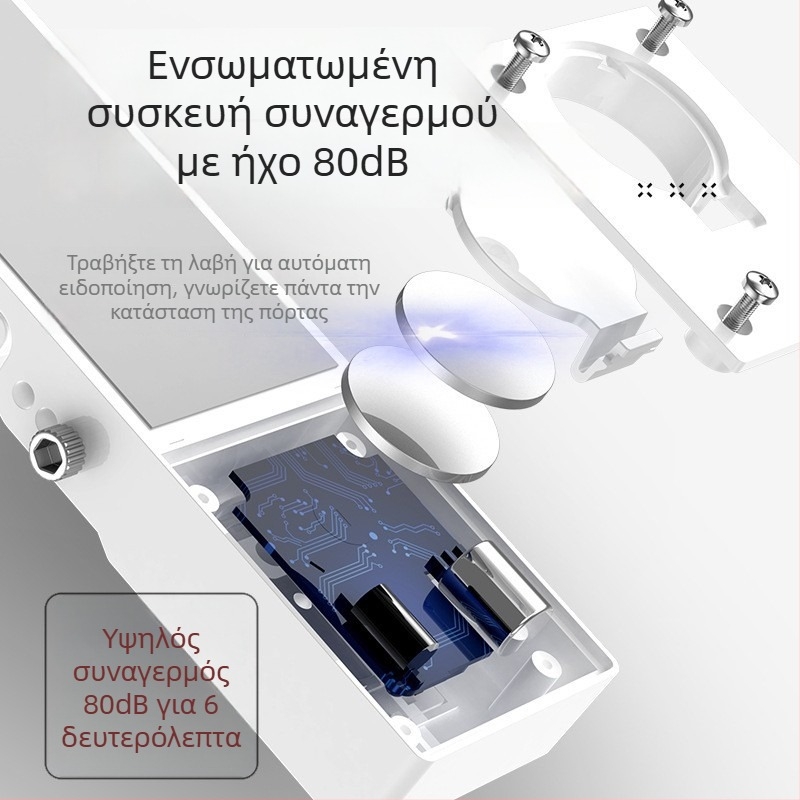 Παιδικός προστατευτικός μηχανισμός πόρτας για ενοικιαζόμενα διαμερίσματα, κλειδαριά ασφαλείας για άτομα που ζουν μόνες, συσκευή αποτροπής ανοίγματος πόρτας