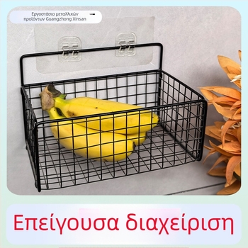 Ράφι τοίχου αποθήκευσης μπάνιου χωρίς διάτρηση για φοιτητικά δωμάτια – κουζίνα, νιπτήρας και μπάνιο