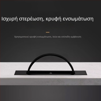 Λαβή Τατάμι κρυφή ενσωματωμένη για κάλυμμα κρεβατιού και πλάκα κρεβατιού, περιστρεφόμενη λαβή πόρτας ντουλαπιού με κρυφό κούμπωμα