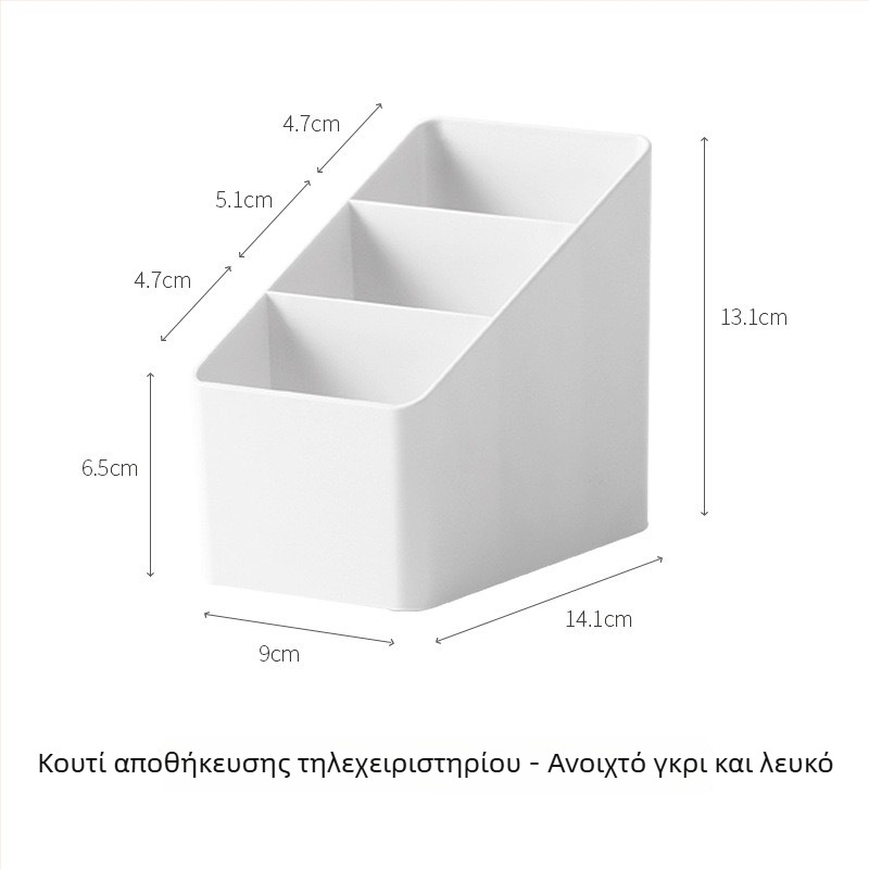 Διαφανές ακρυλικό επιτραπέζιο κουτί αποθήκευσης, μεγάλη χωρητικότητα, για γραφείο και φοιτητικό δωμάτιο, οργάνωση σνακ, γραφείου και βιβλίων.