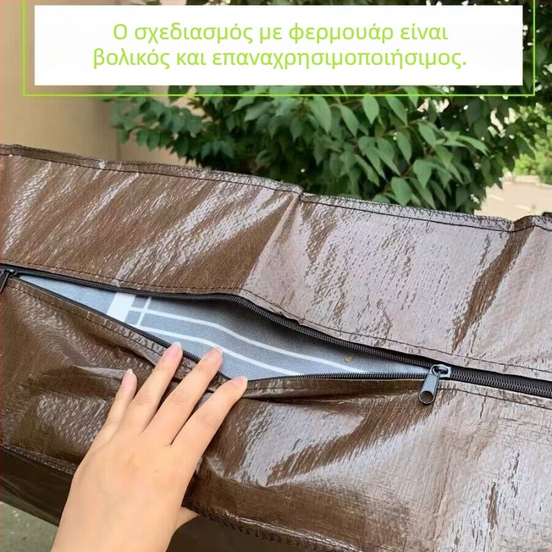 Τσάντα συσκευασίας στρώματος με 3D φερμουάρ, πλαστικό υφαντό σάκο με σχέδιο φιδιού, προστατευτικό κάλυμμα για μετακόμιση και αποθήκευση