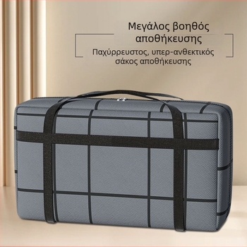 Τσάντα μετακόμισης για συσκευασία με ενισχυμένη κατασκευή, προστασία από σκόνη, μεγάλη χωρητικότητα για ρούχα και κουβέρτες