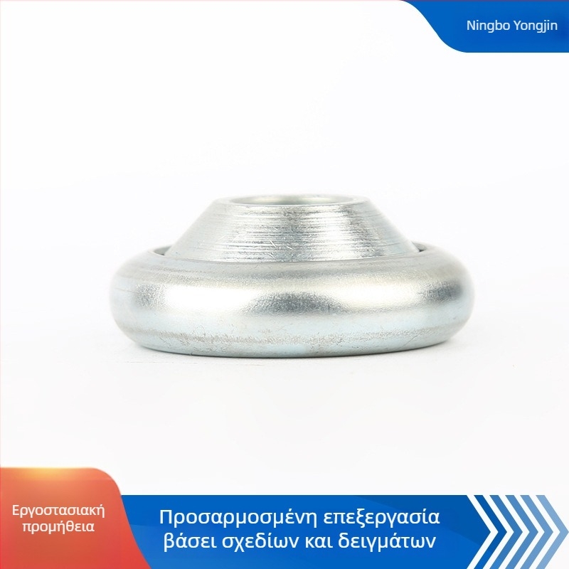 Μεταλλικοί μηχανικοί τροχαλοί με ρουλεμάν, σιδερένιες χάντρες περσίδων με σφράγιση, ευρωπαϊκού στυλ τροχαλίες για πόρτες και παράθυρα