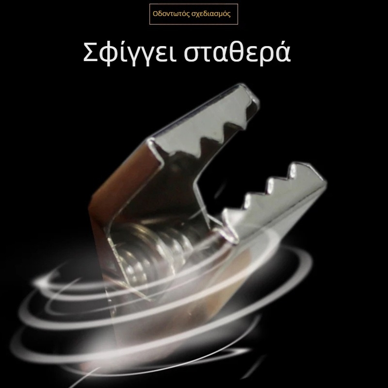 Κλιπ κουρτίνας από ανοξείδωτο ατσάλι, ανθεκτικό μεταλλικό εξάρτημα για κουρτίνες ντους με γάντζο και δαχτυλίδι αγκύρωσης