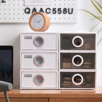 Opus Camellia Επιτραπέζιο κουτί αποθήκευσης με συρτάρια, πολυεπίπεδος πλαστικός οργανωτής για καλλυντικά και είδη γραφείου