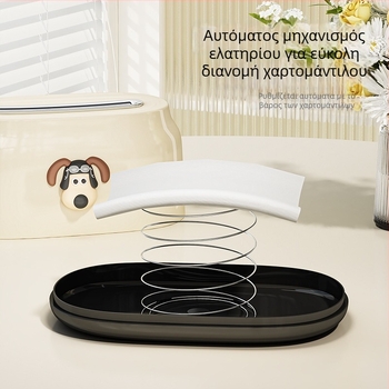 Κουτί χαρτοπετσέτας σε ανοιξιάτικο σχέδιο για σαλόνι – κομψή θήκη αποθήκευσης, δημιουργικό κουτί μπάνιου, μοντέλο E18