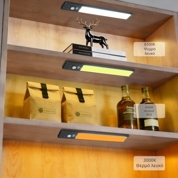 LED φως νύχτας με αισθητήρα κίνησης, φόρτιση USB, λαμπτήρας γραφείου, λωρίδα φωτισμού για υπνοδωμάτιο και ντουλάπα, εξωτερικός τοίχος, προσαρμοσμένο